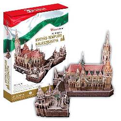 3D puzzle Mátyás-templom, Halászbástya - 176 db