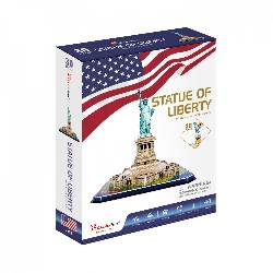 3D puzzle közepes Statue of Liberty - 39 db